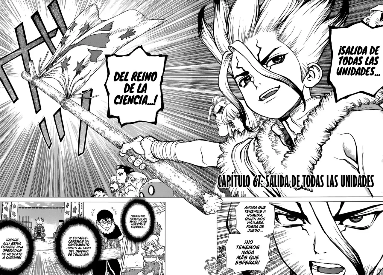 Dr. Stone capítulo 67, página 15