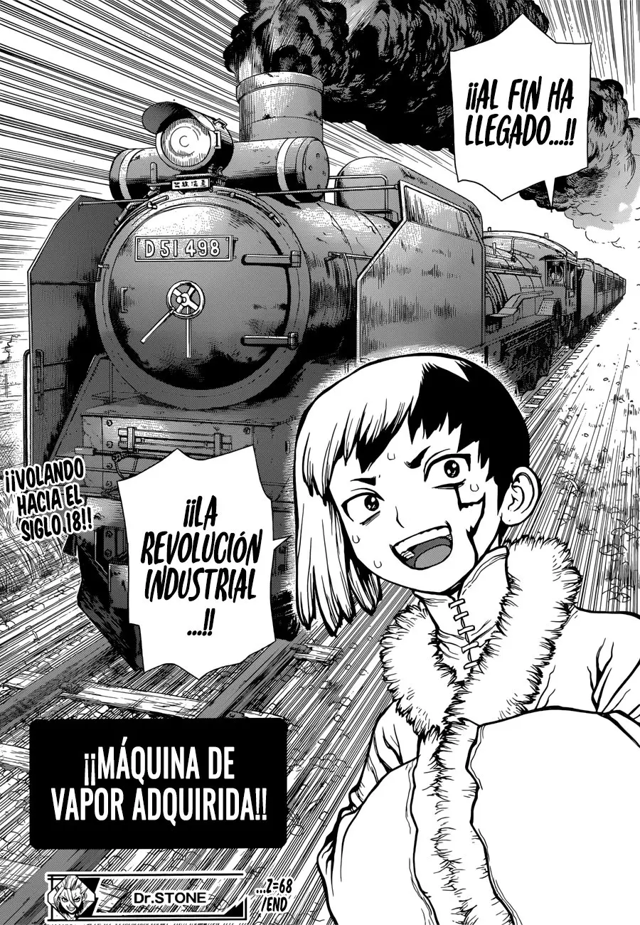 Dr. Stone capítulo 68, página 18