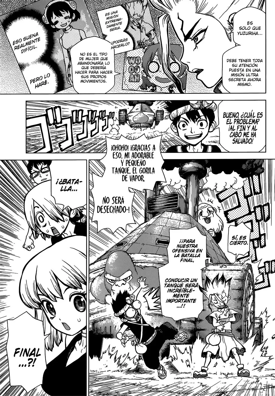 Dr. Stone capítulo 73, página 3