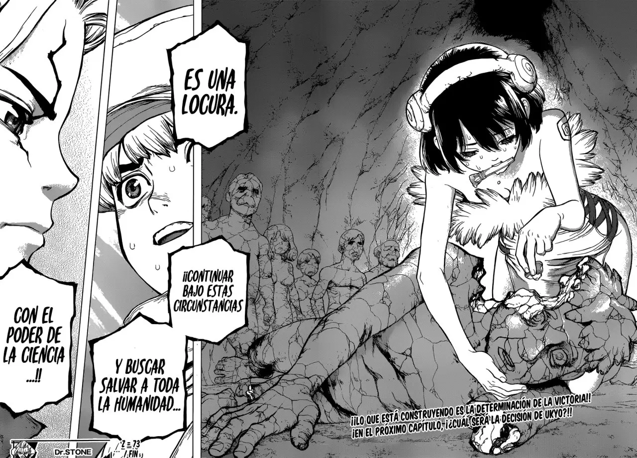 Dr. Stone capítulo 73, página 18