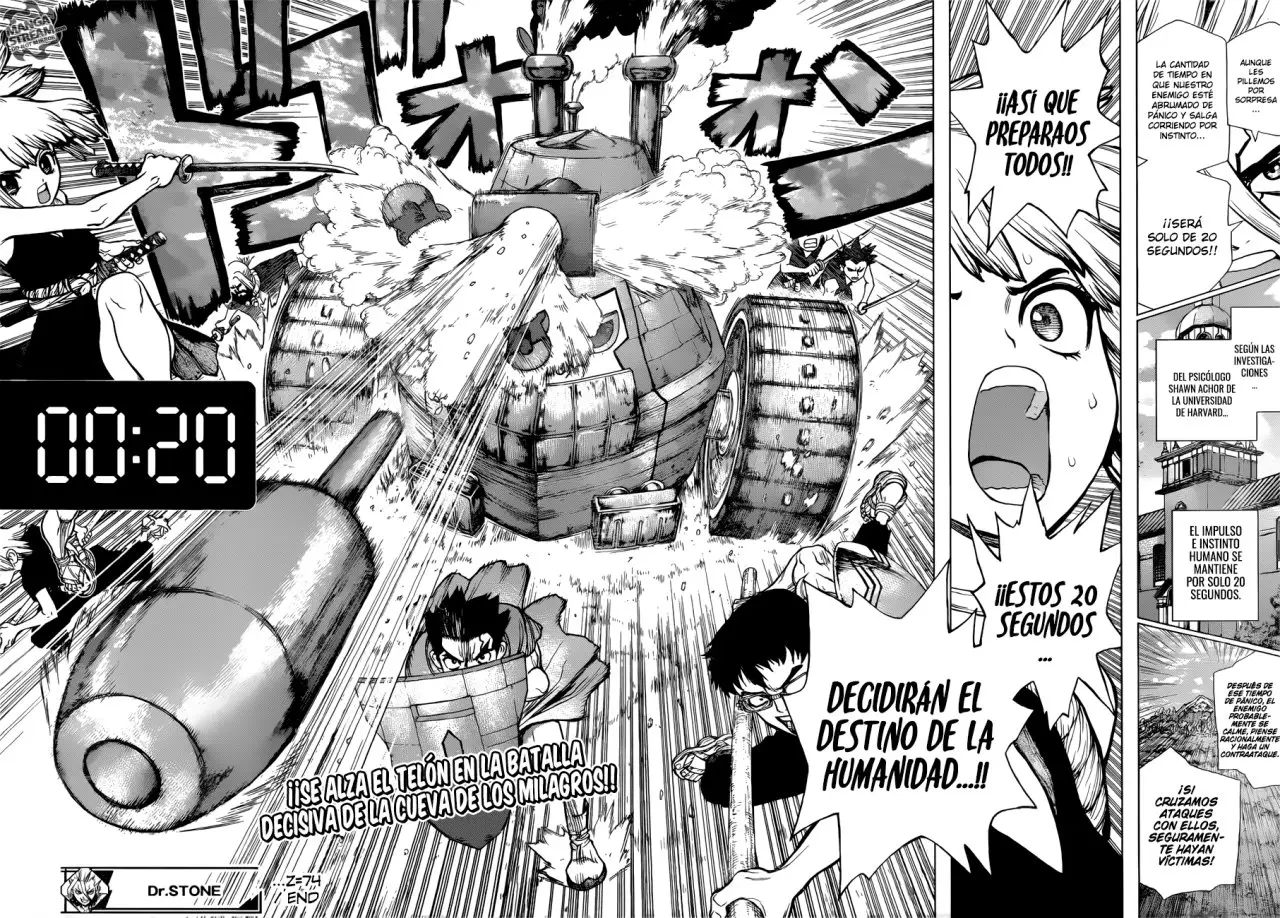 Dr. Stone capítulo 74, página 16
