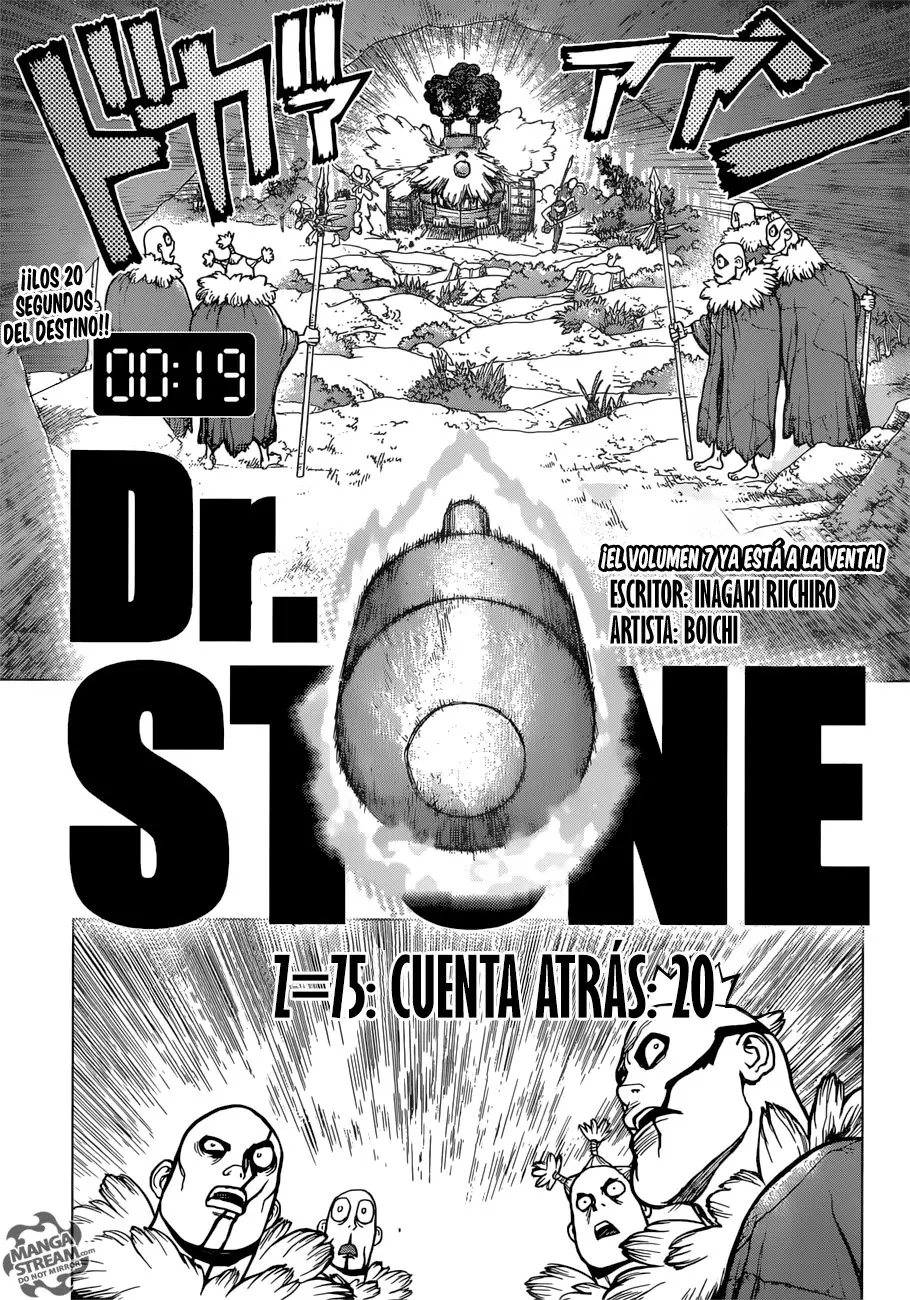 Dr. Stone capítulo 75, página 1