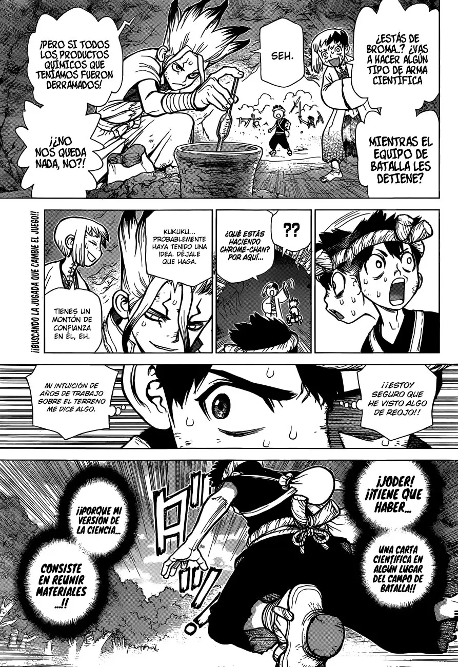 Dr. Stone capítulo 77, página 4