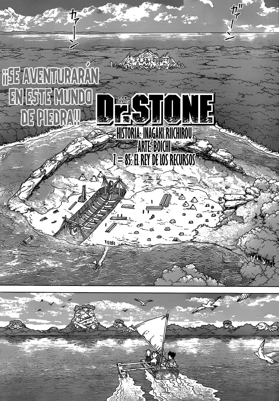 Dr. Stone capítulo 85, página 3