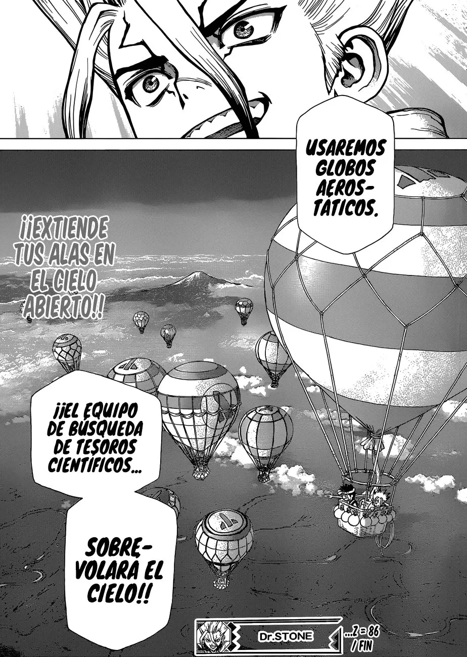 Dr. Stone capítulo 86, página 17