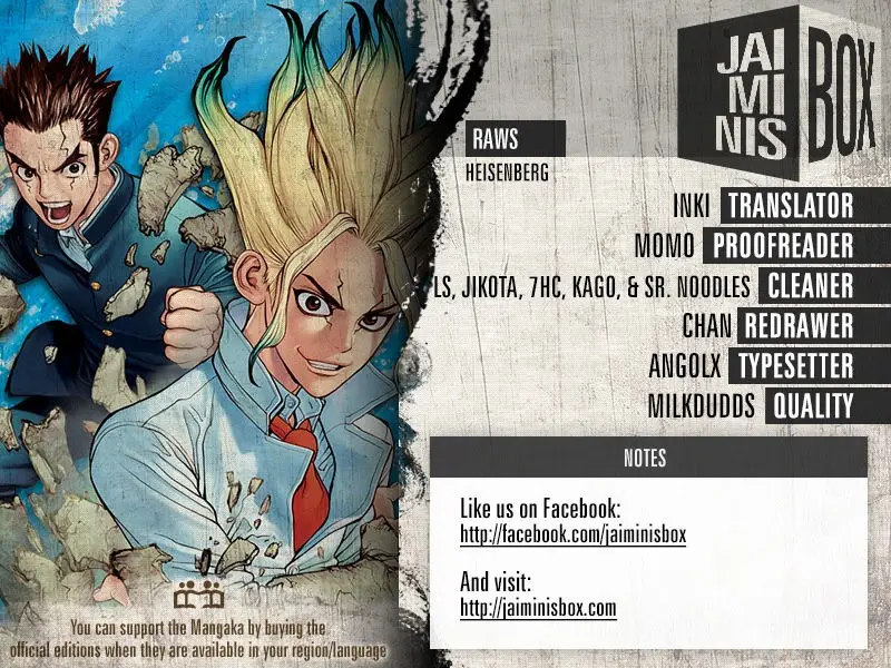 Dr. Stone capítulo 86, página 19