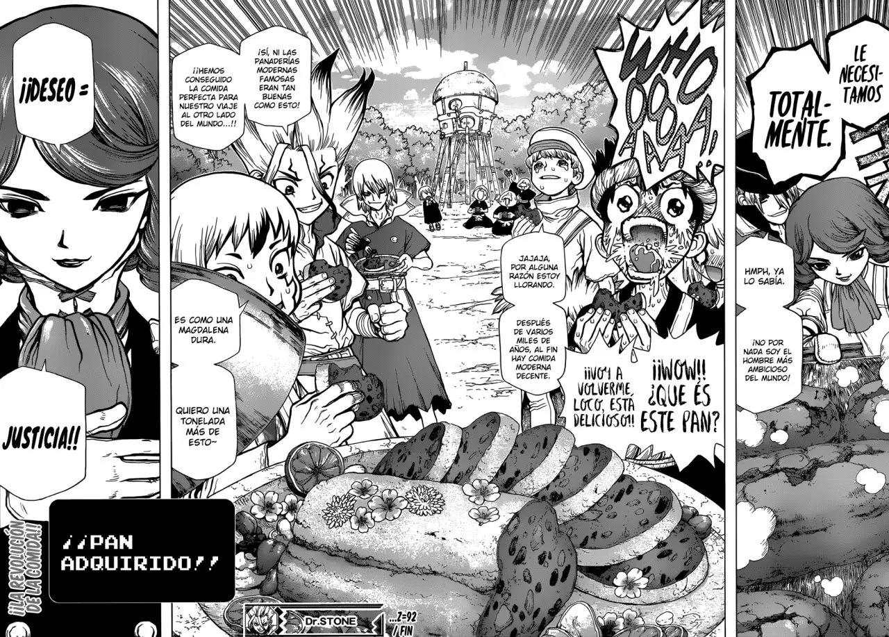 Dr. Stone capítulo 92, página 18