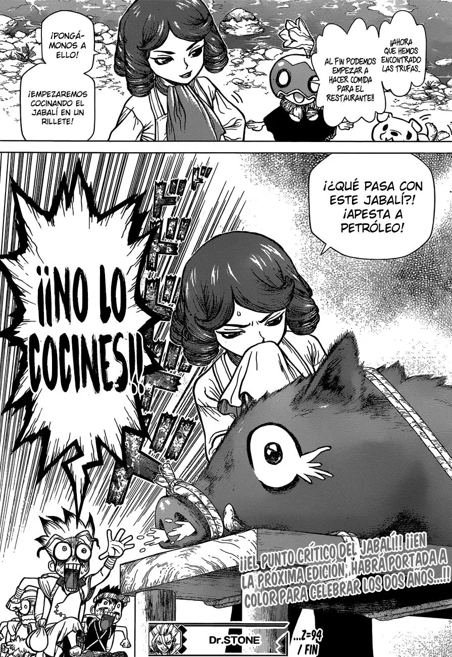 Dr. Stone capítulo 94, página 17