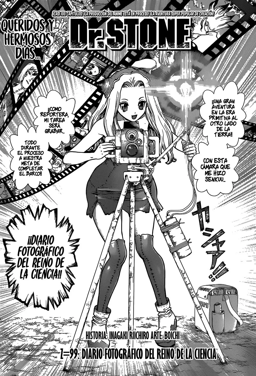 Dr. Stone capítulo 99, página 1