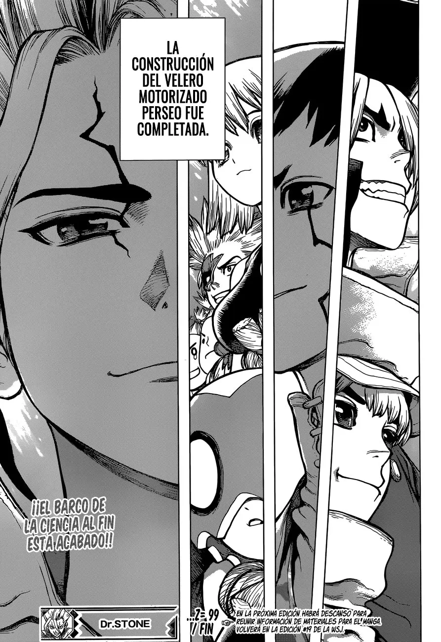 Dr. Stone capítulo 99, página 17