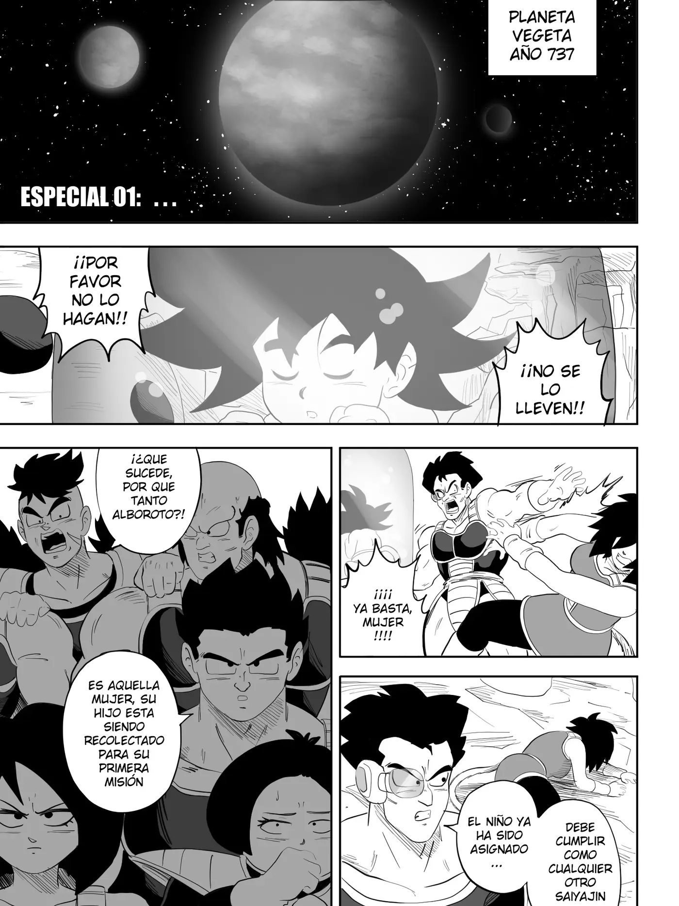 Dragon Ball AF capítulo 7.1, página 1