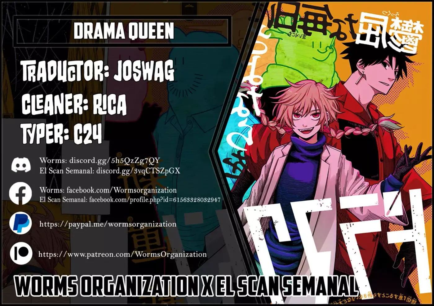 Drama Queen capítulo 20, página 1