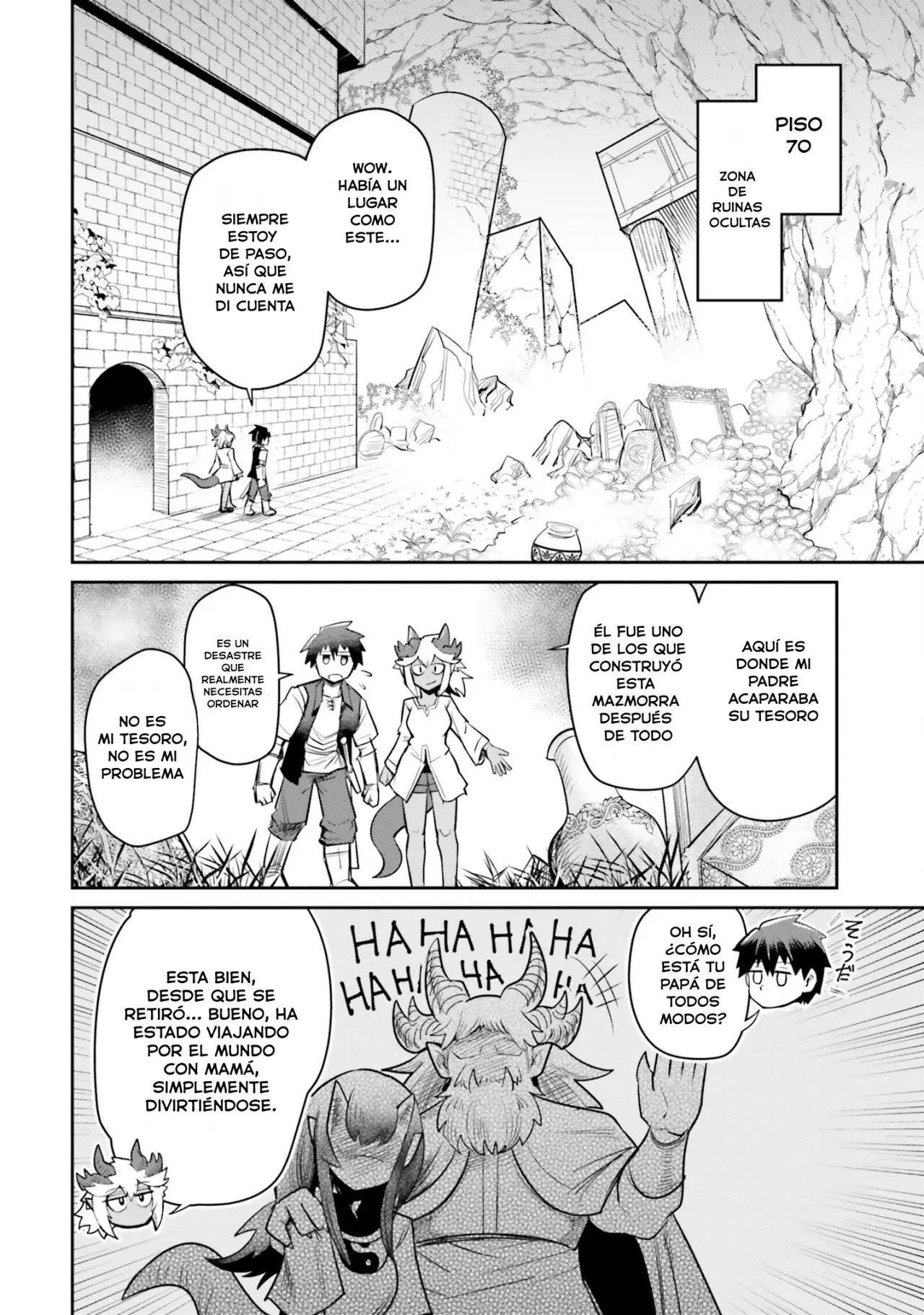 Dungeon No Osananajimi capítulo 6, página 7