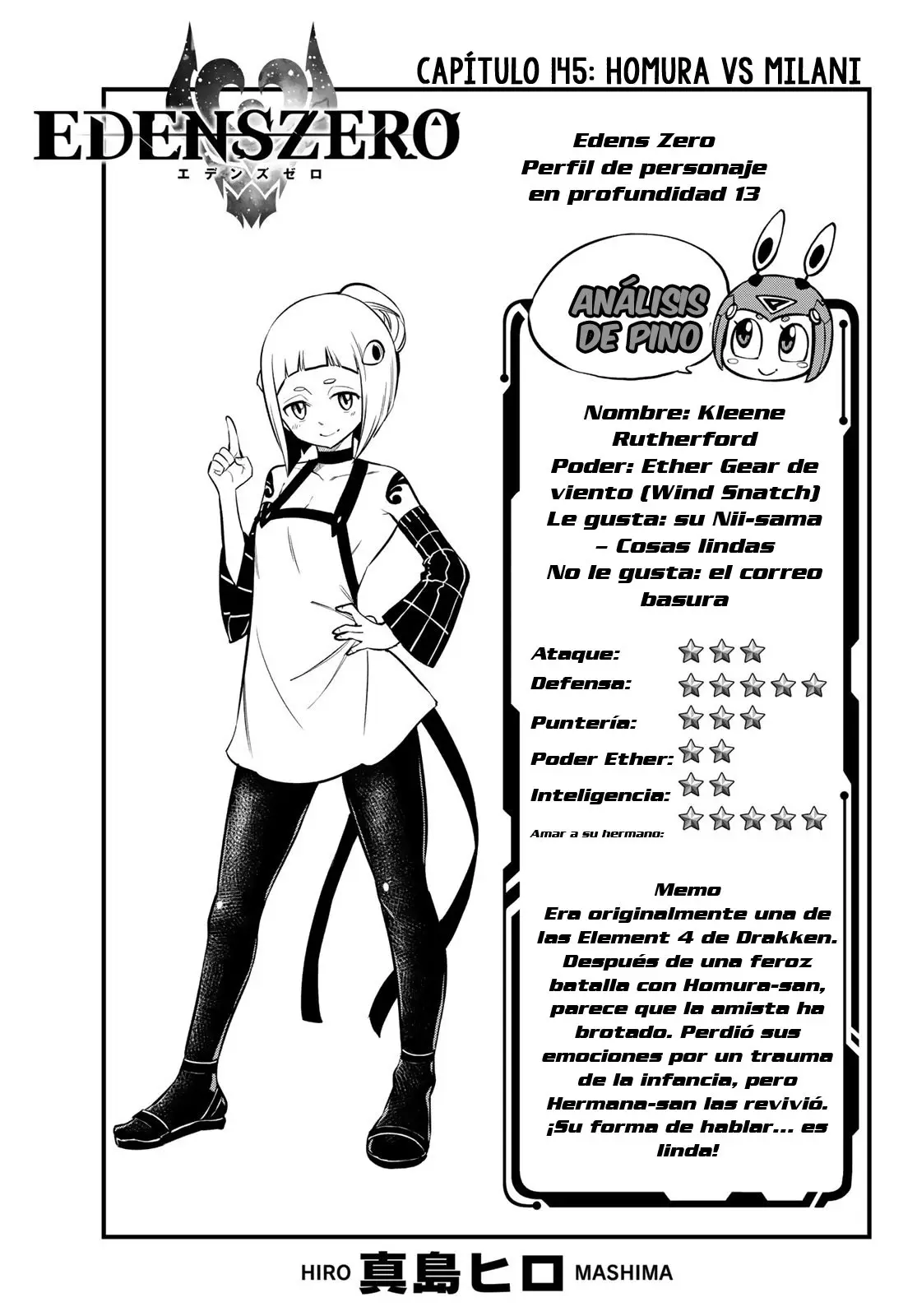 Edens Zero capítulo 145, página 1