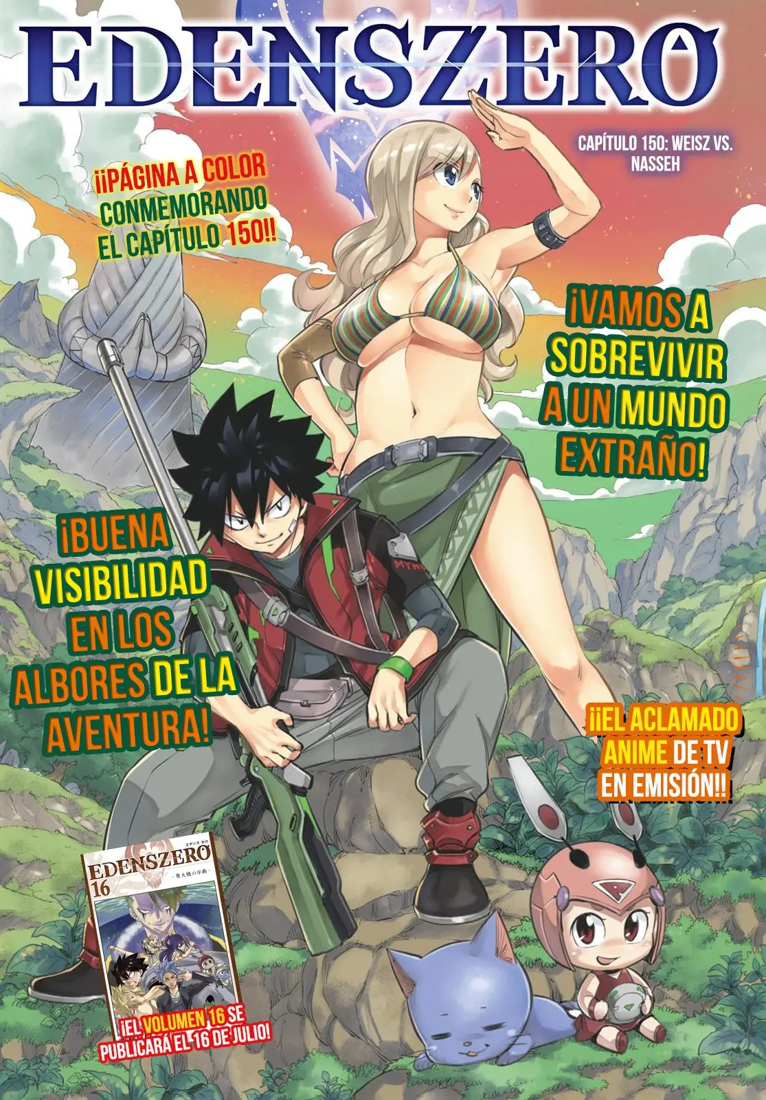 Edens Zero capítulo 150, página 1