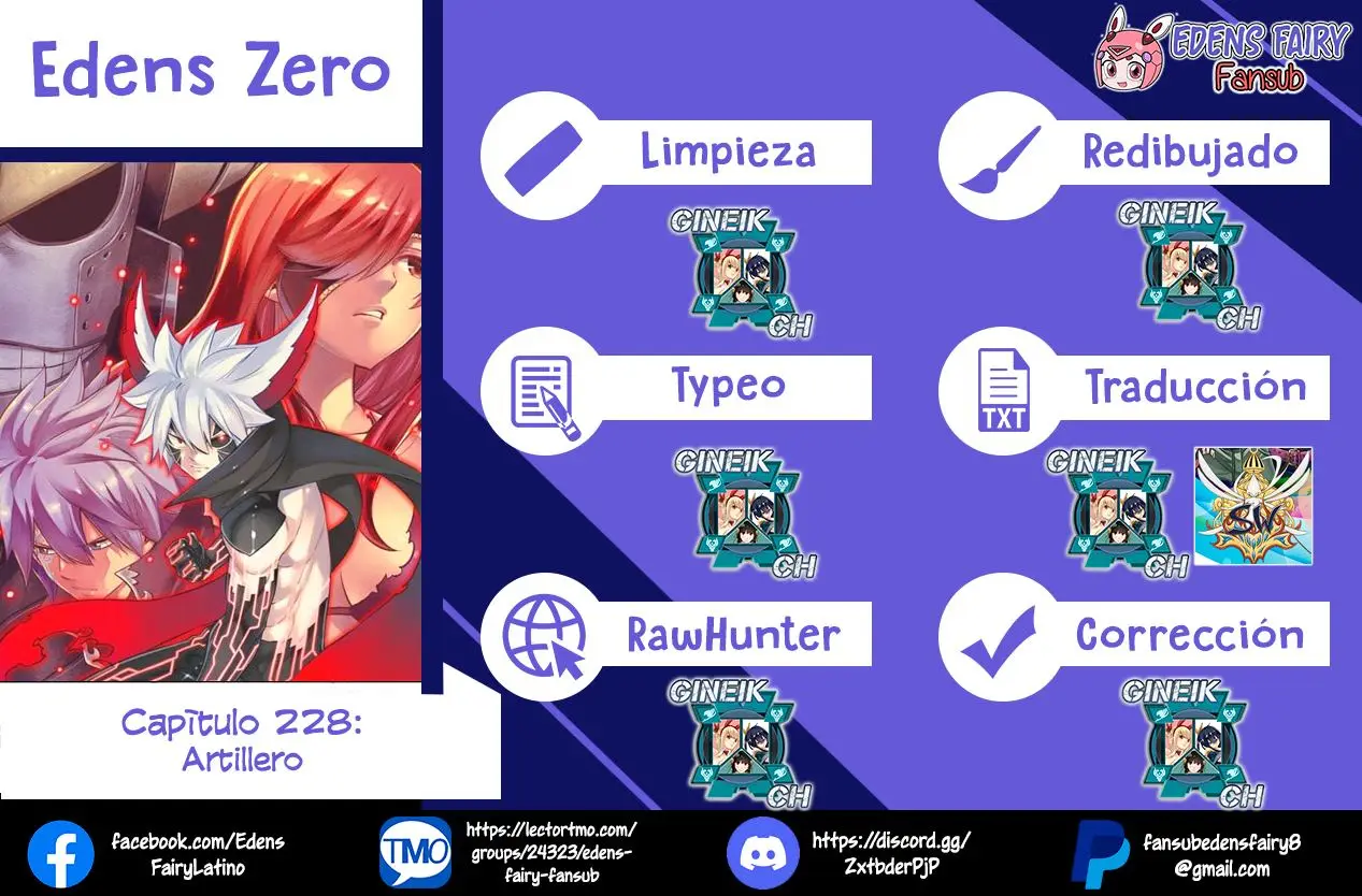 Edens Zero capítulo 228, página 1
