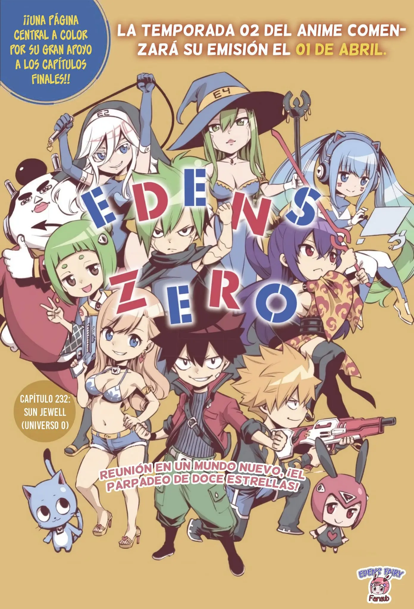 Edens Zero capítulo 232, página 1