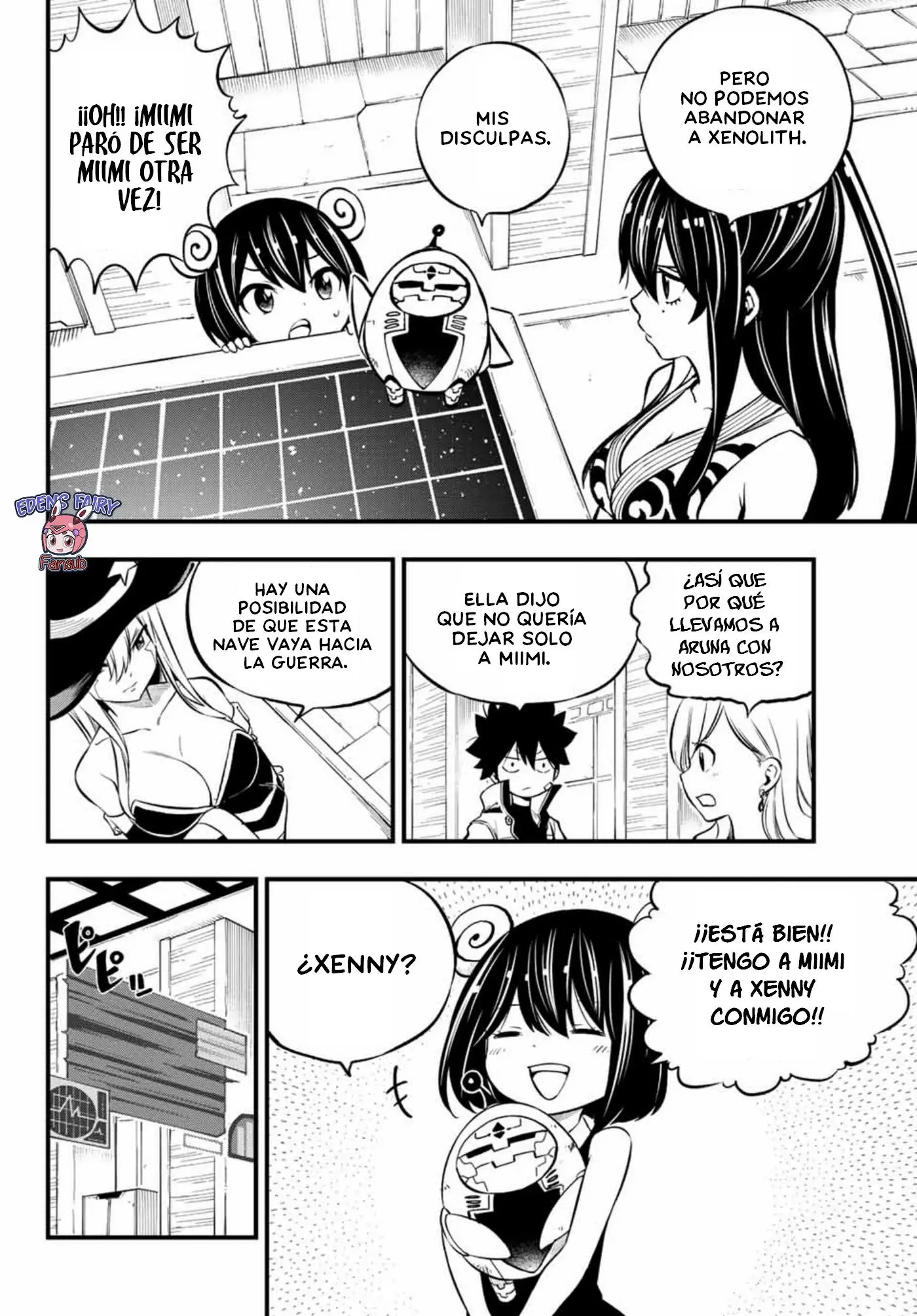 Edens Zero capítulo 241, página 8