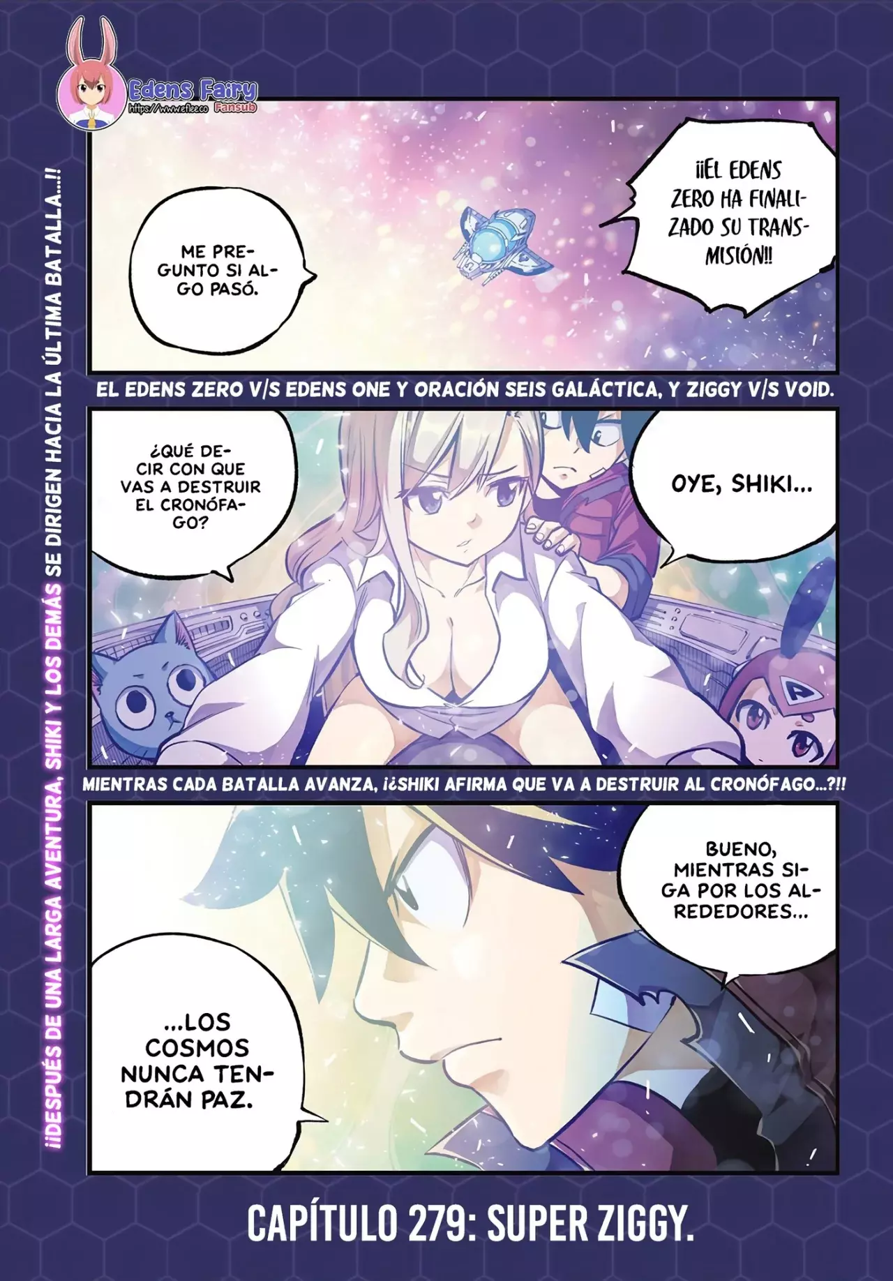 Edens Zero capítulo 279, página 1