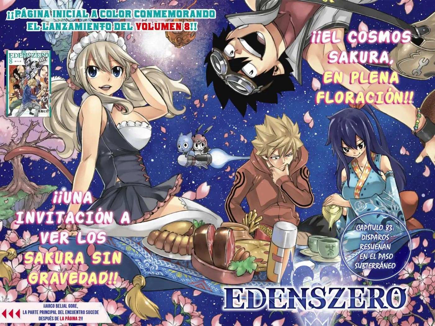Edens Zero capítulo 83, página 1