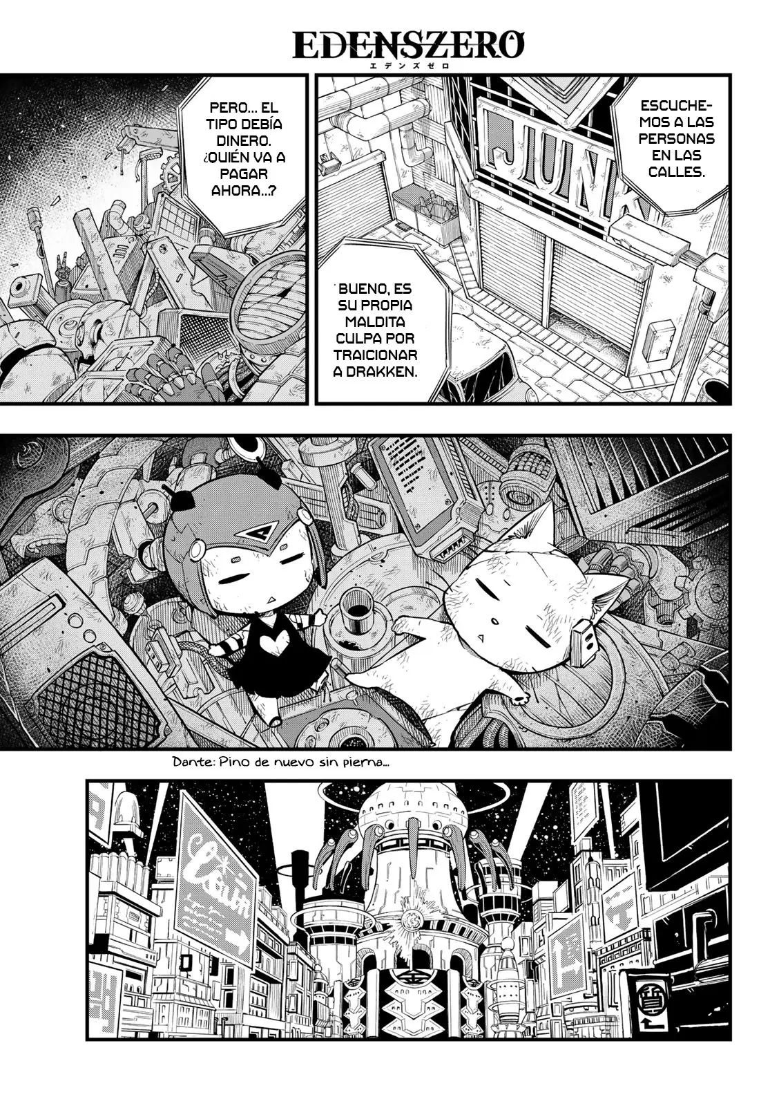 Edens Zero capítulo 84, página 4