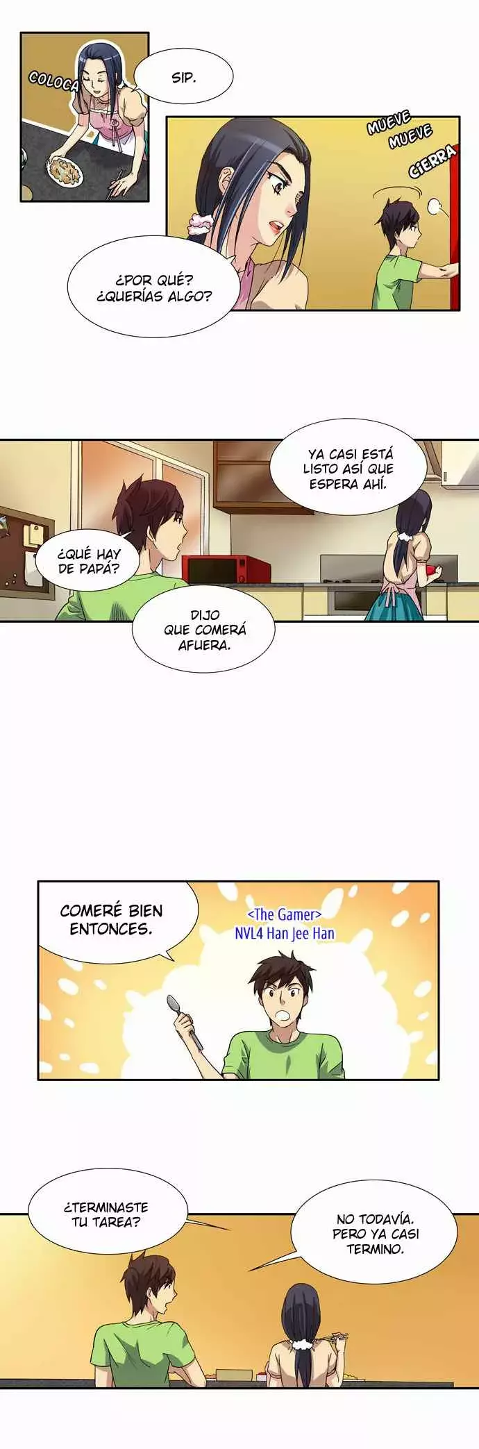 El Jugador capítulo 1, página 18