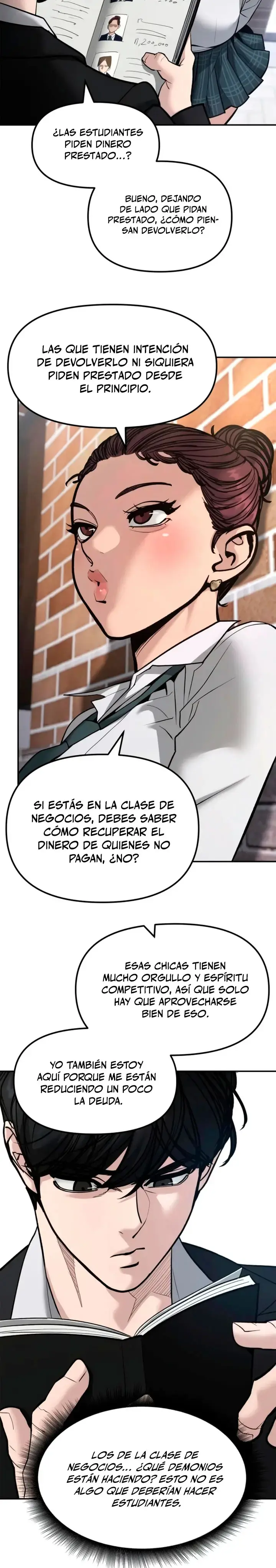 El matón a cargo capítulo 195, página 34