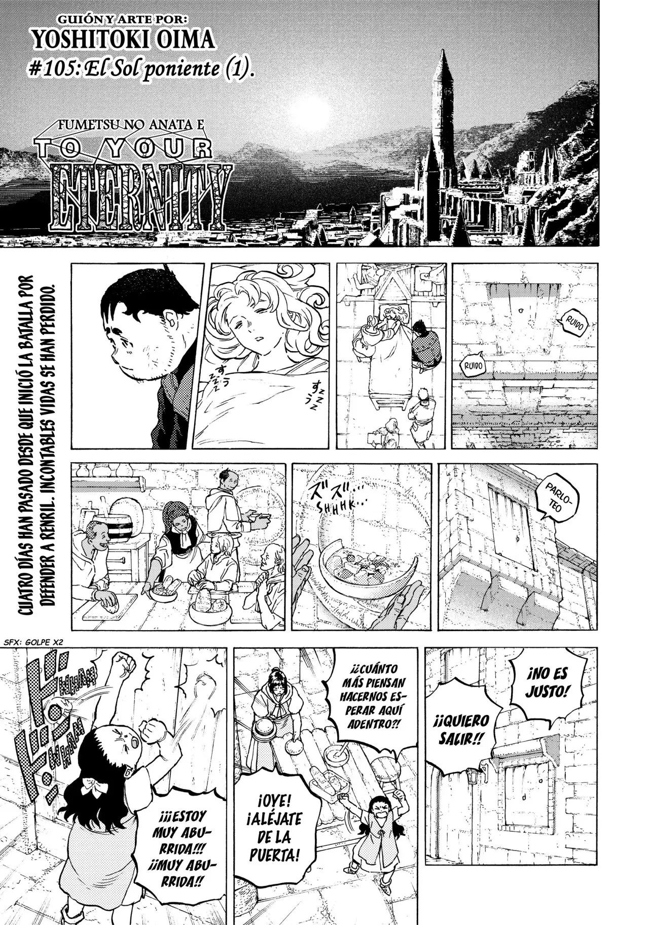 Fumetsu no Anata e capítulo 105.1, página 2