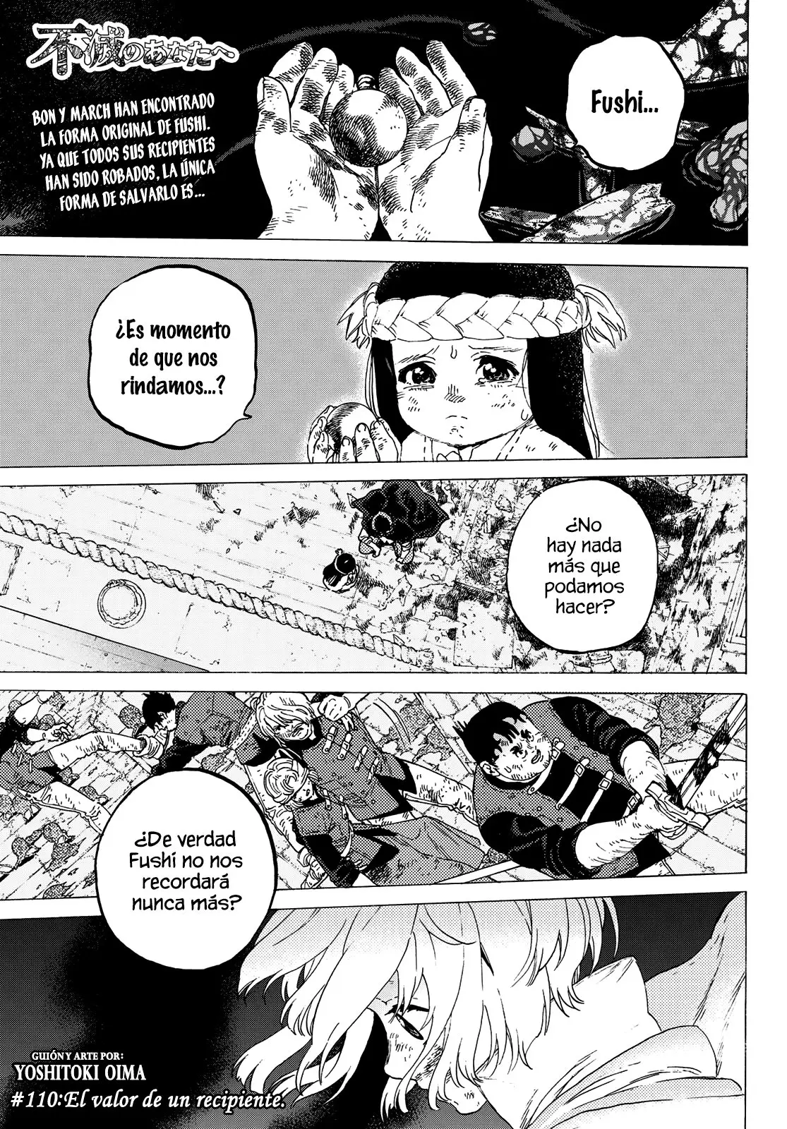 Fumetsu no Anata e capítulo 110, página 2