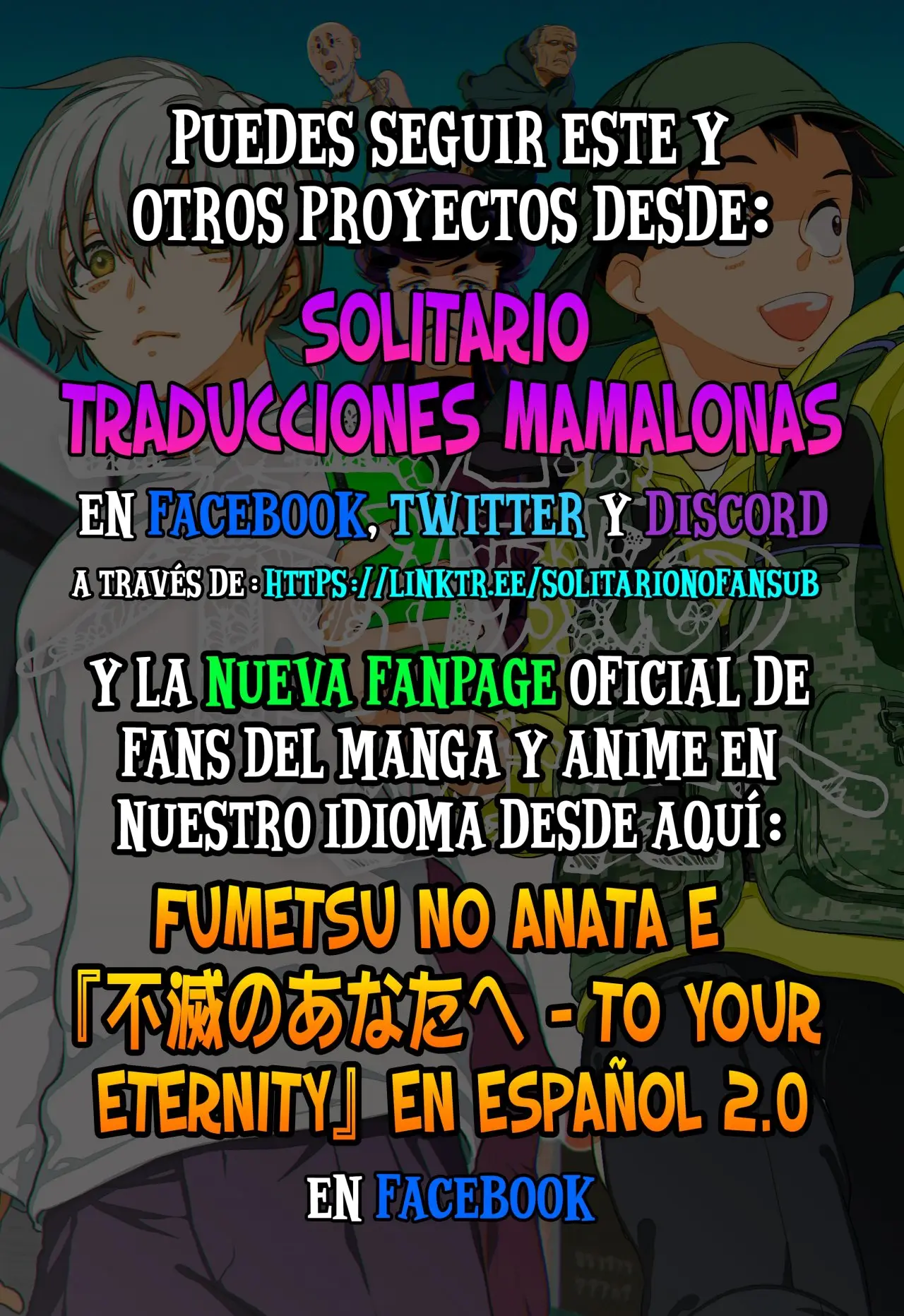 Fumetsu no Anata e capítulo 136.2, página 14