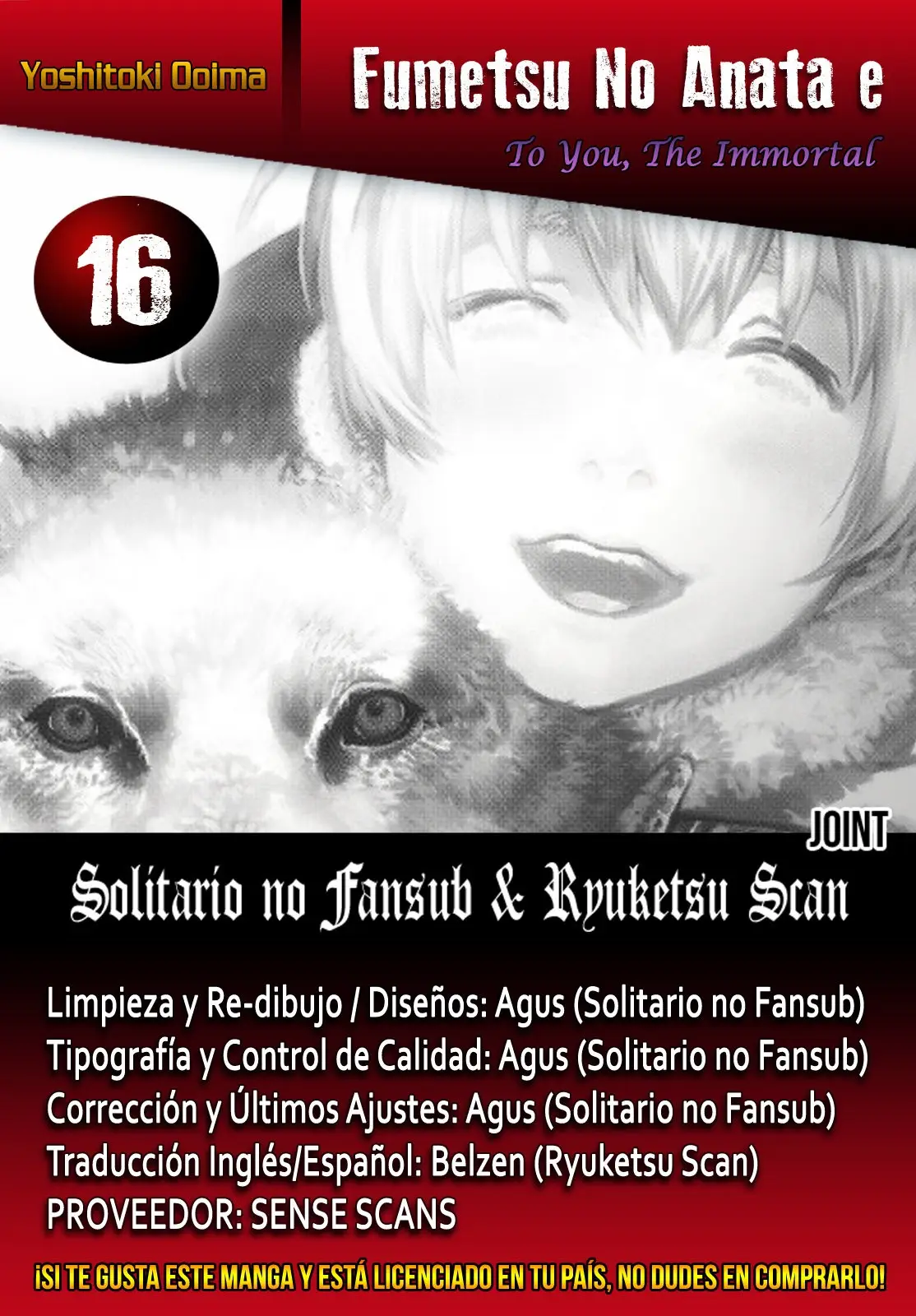 Fumetsu no Anata e capítulo 16, página 1