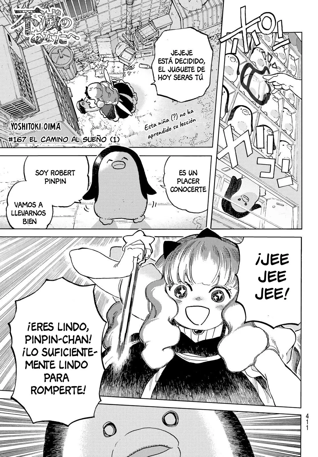 Fumetsu no Anata e capítulo 167, página 2