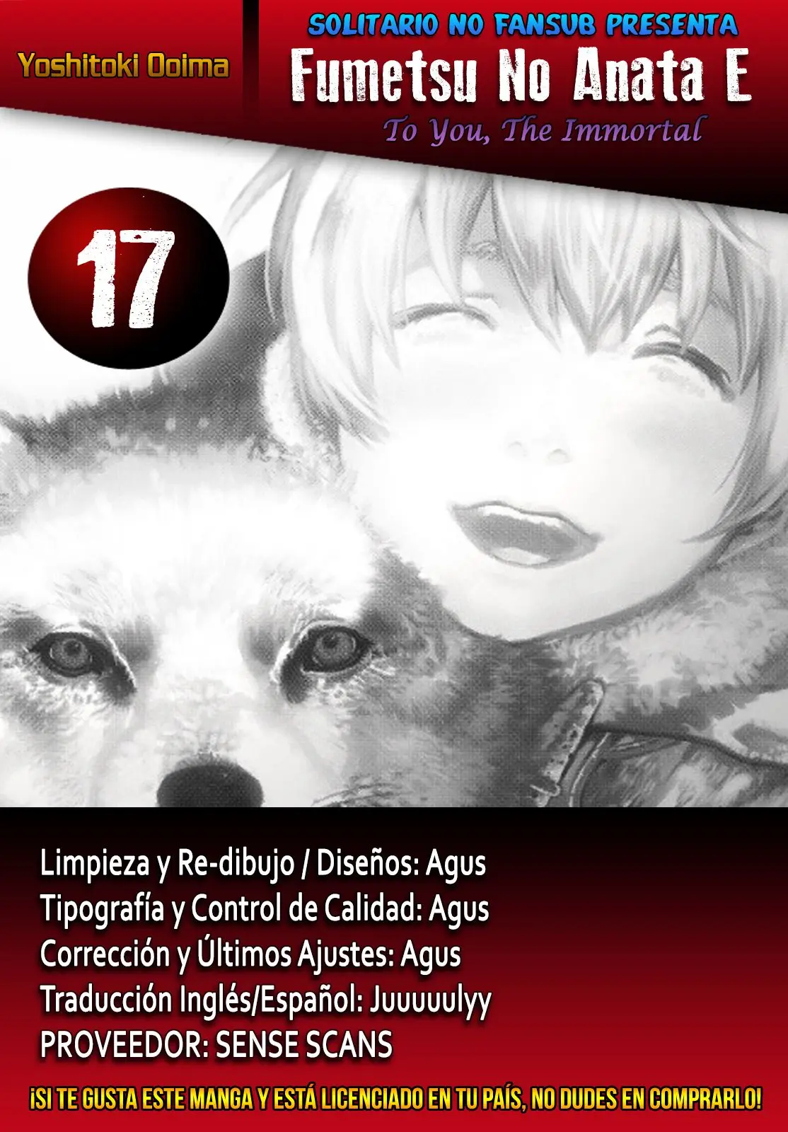 Fumetsu no Anata e capítulo 17, página 1