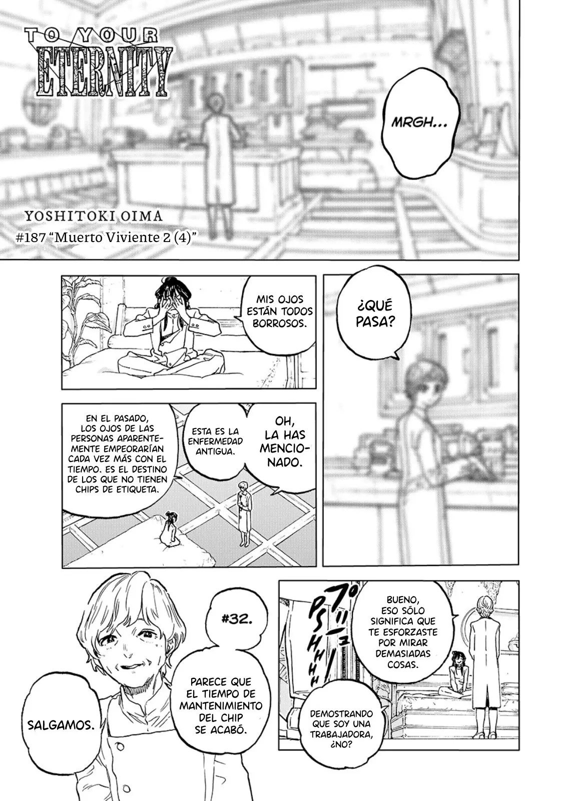 Fumetsu no Anata e capítulo 187.4, página 2