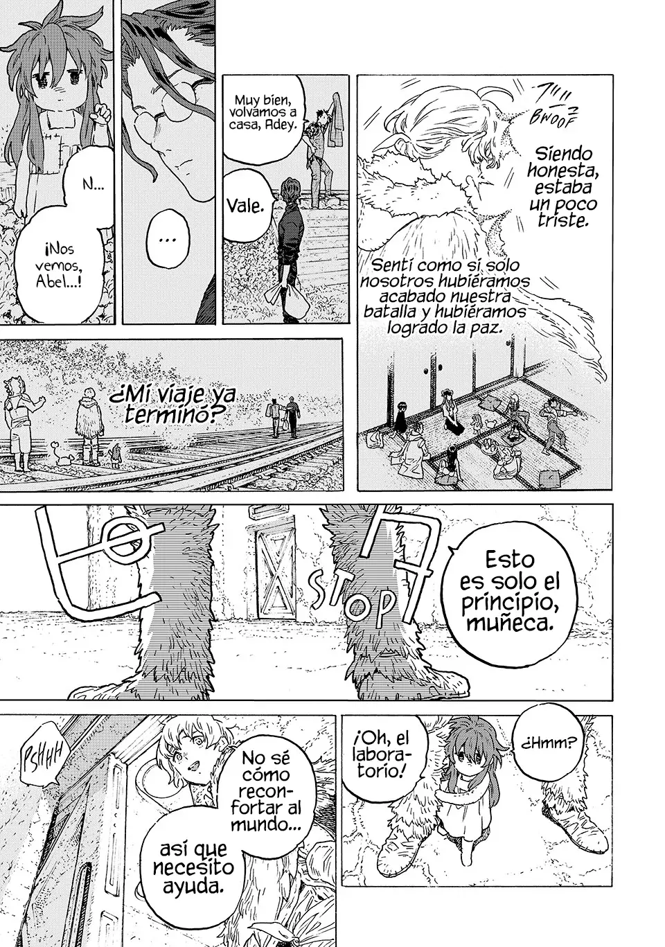 Fumetsu no Anata e capítulo 200.4, página 4