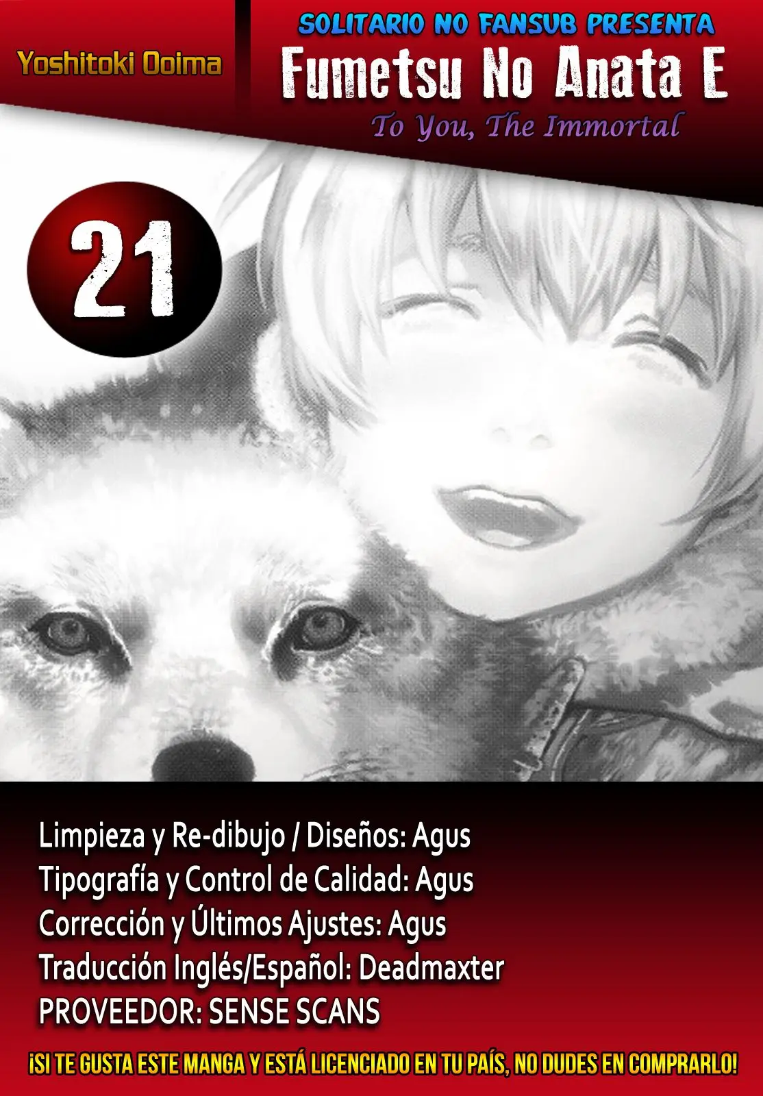 Fumetsu no Anata e capítulo 21, página 1