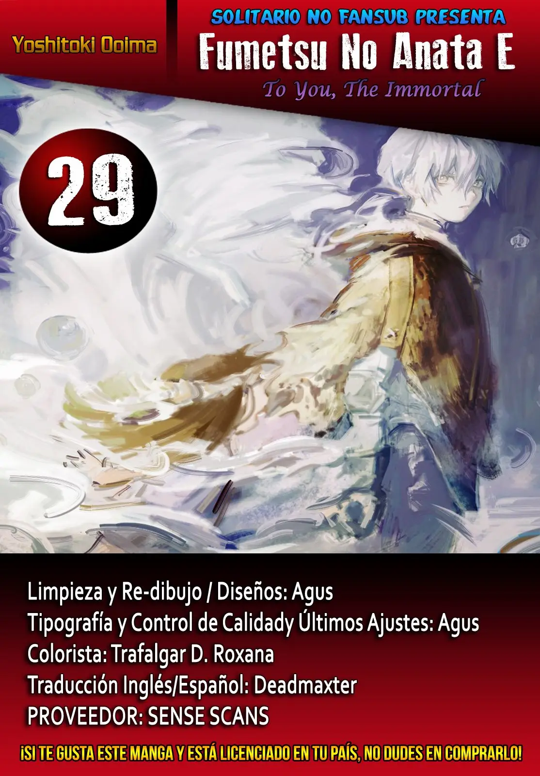 Fumetsu no Anata e capítulo 29, página 1