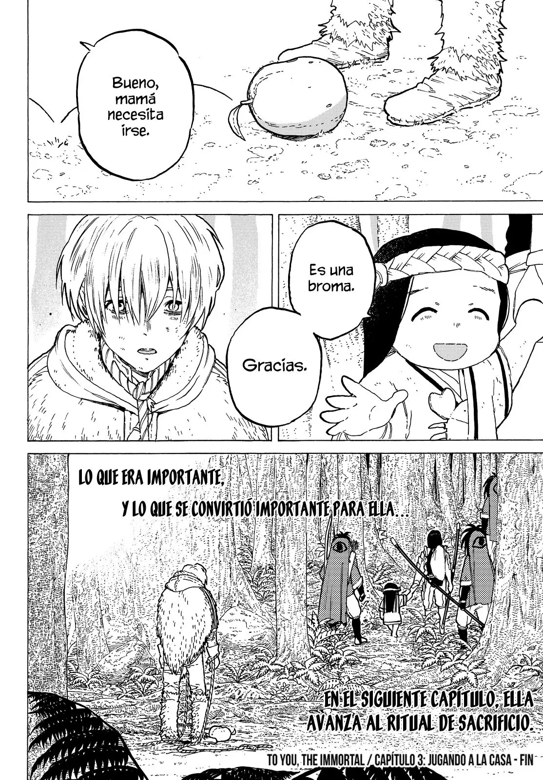 Fumetsu no Anata e capítulo 3, página 35
