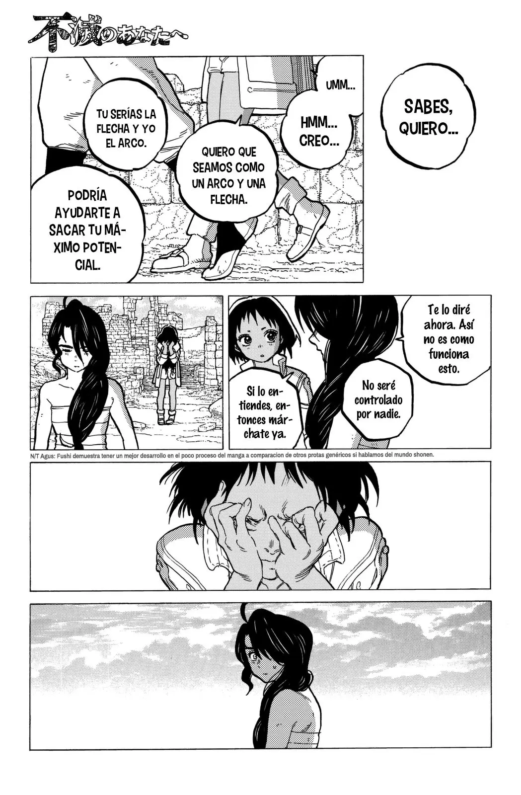 Fumetsu no Anata e capítulo 38, página 13
