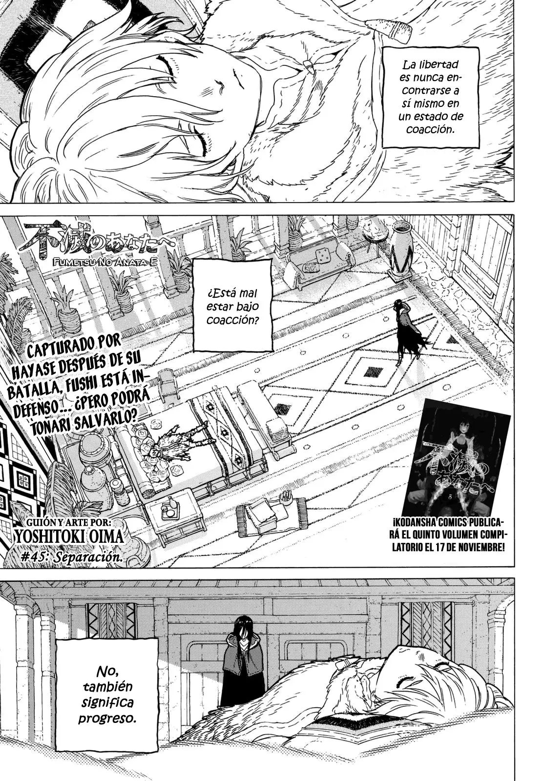 Fumetsu no Anata e capítulo 45, página 2
