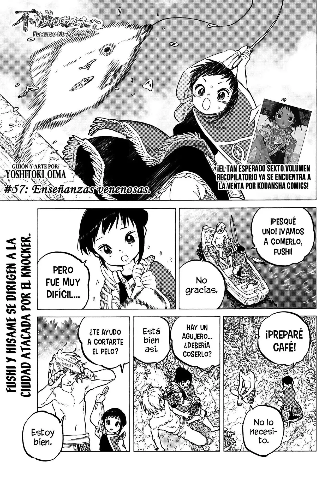 Fumetsu no Anata e capítulo 57, página 2