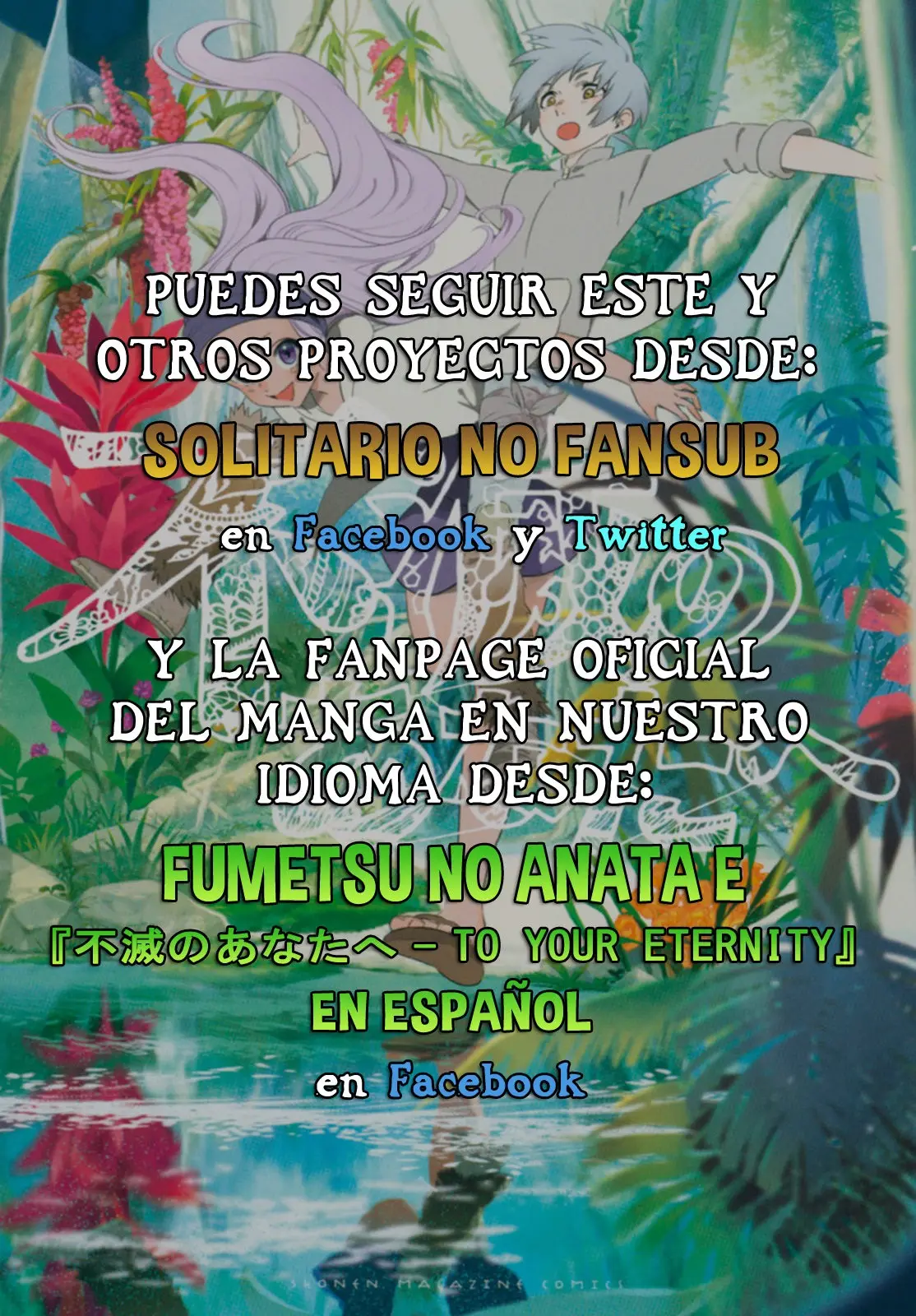 Fumetsu no Anata e capítulo 84, página 20