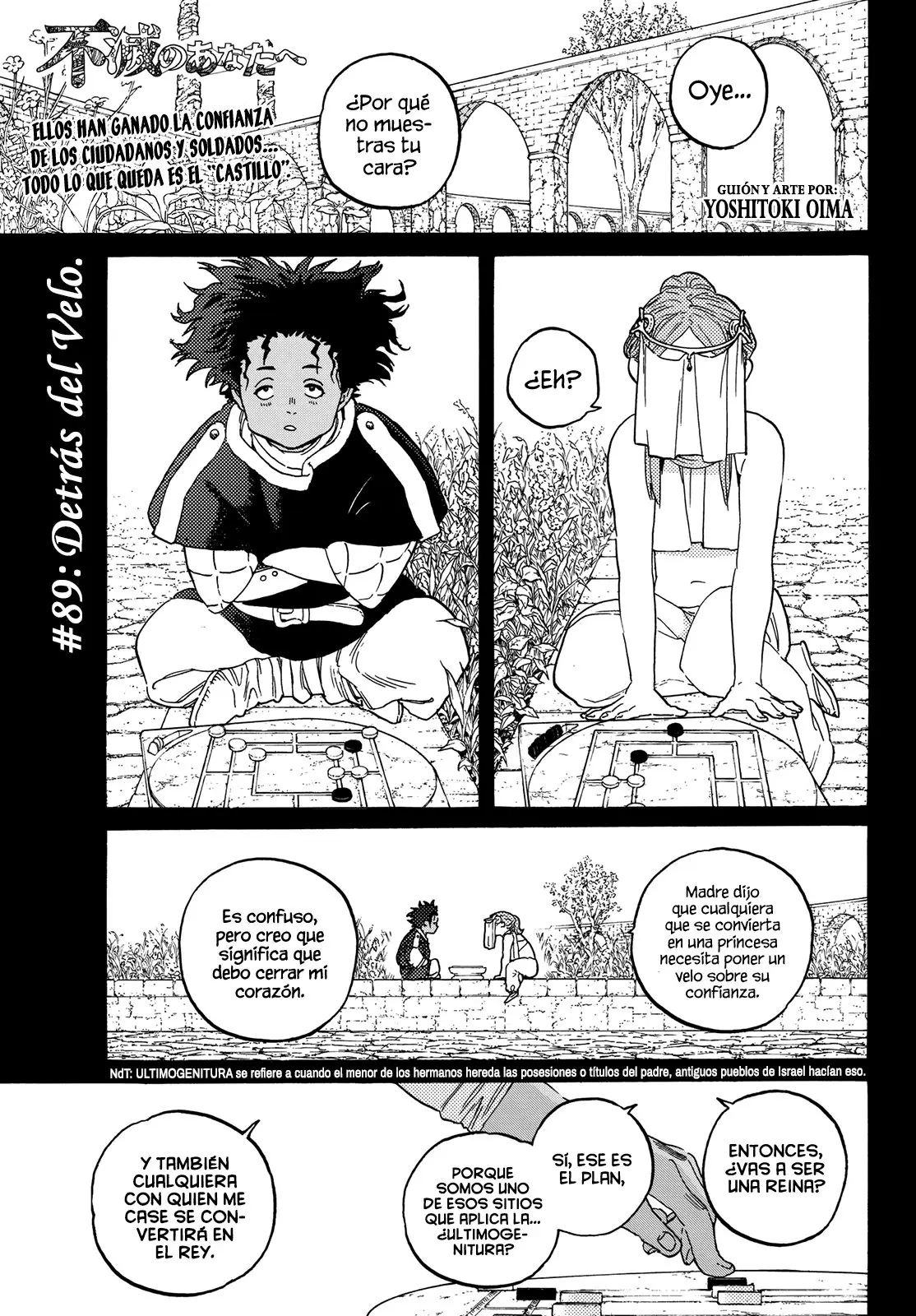 Fumetsu no Anata e capítulo 89, página 2