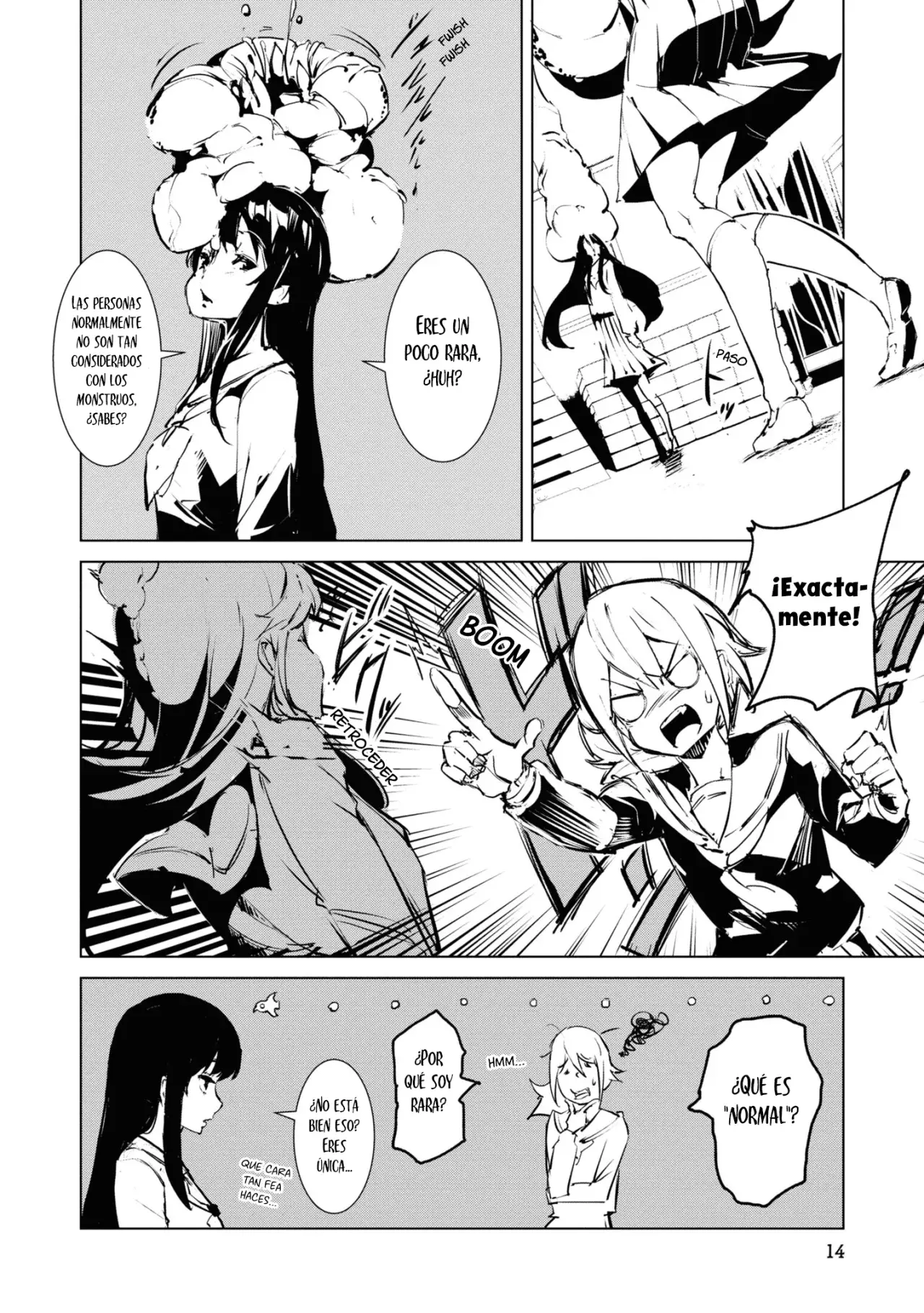 Futsuu To Bakemono capítulo 1, página 12