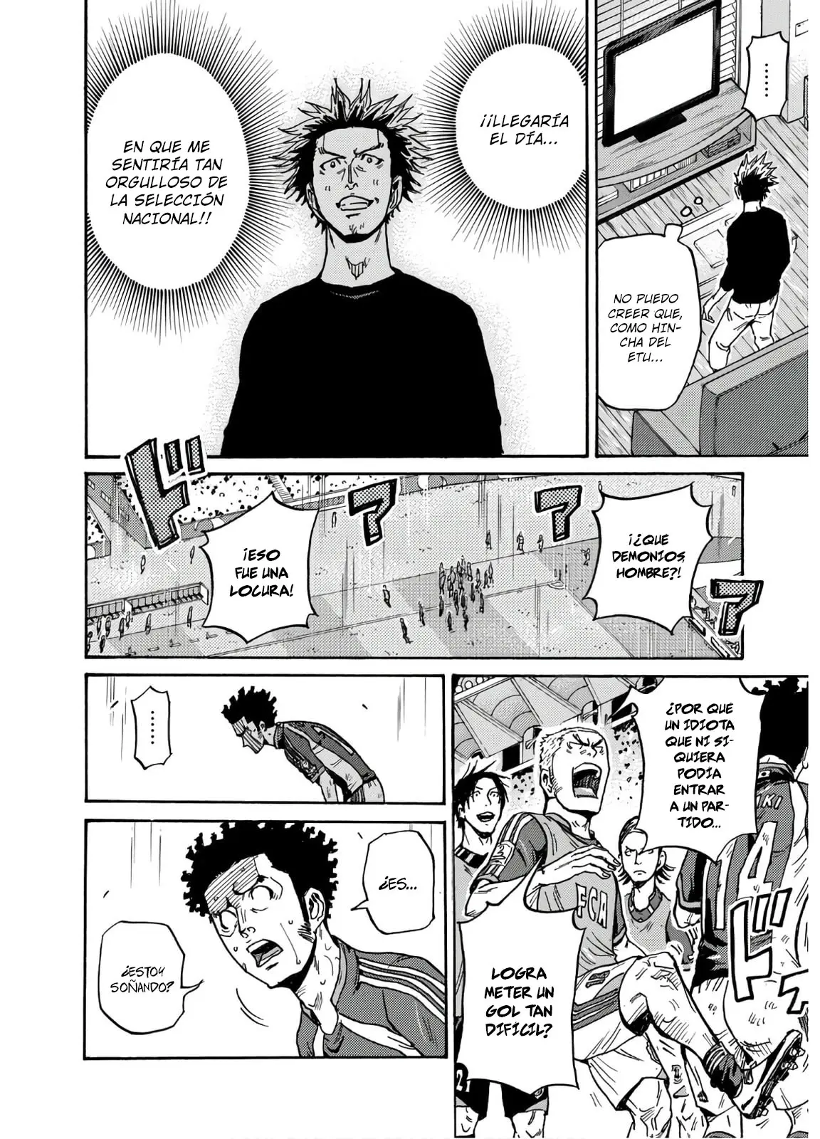Giant Killing capítulo 542, página 10