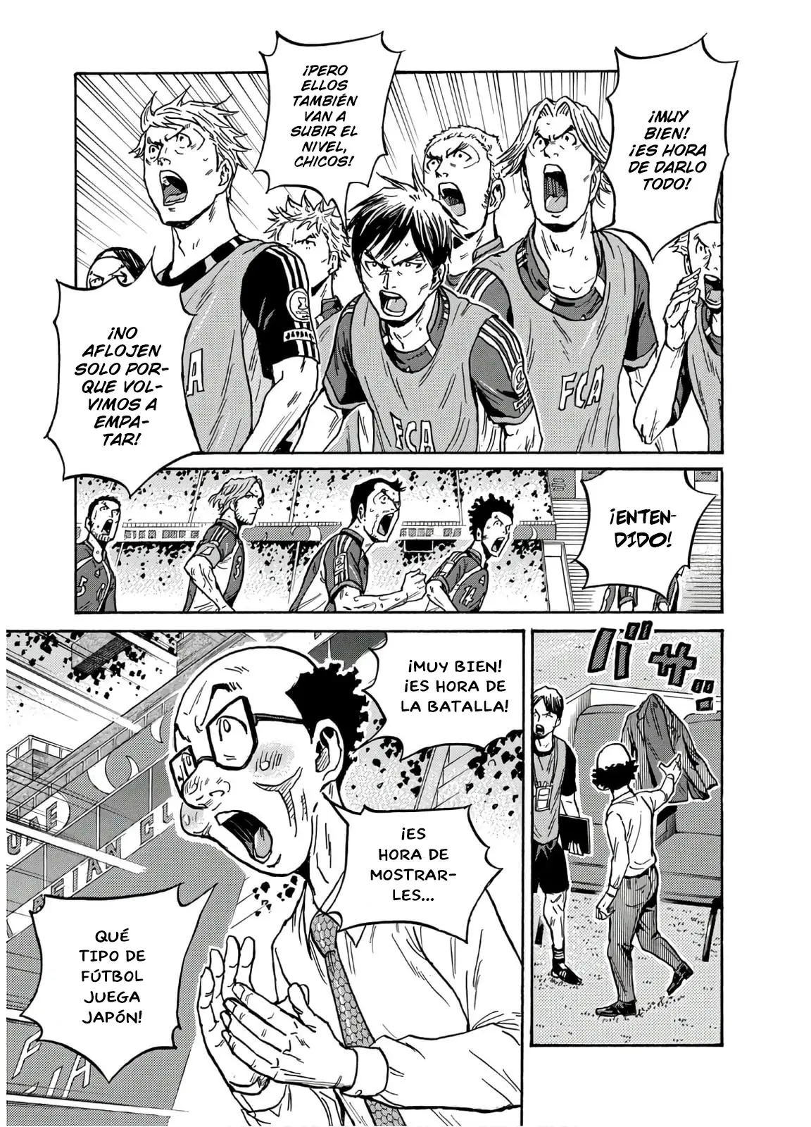Giant Killing capítulo 542, página 15