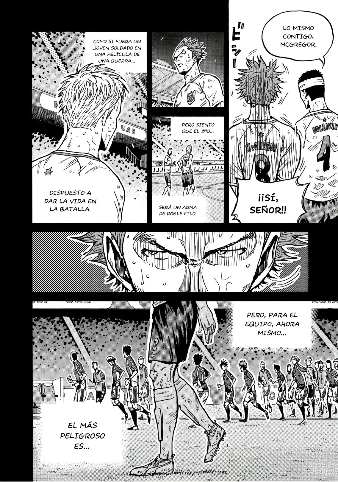 Giant Killing capítulo 543, página 5