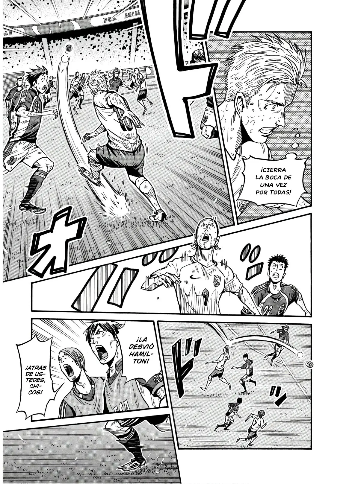 Giant Killing capítulo 543, página 8