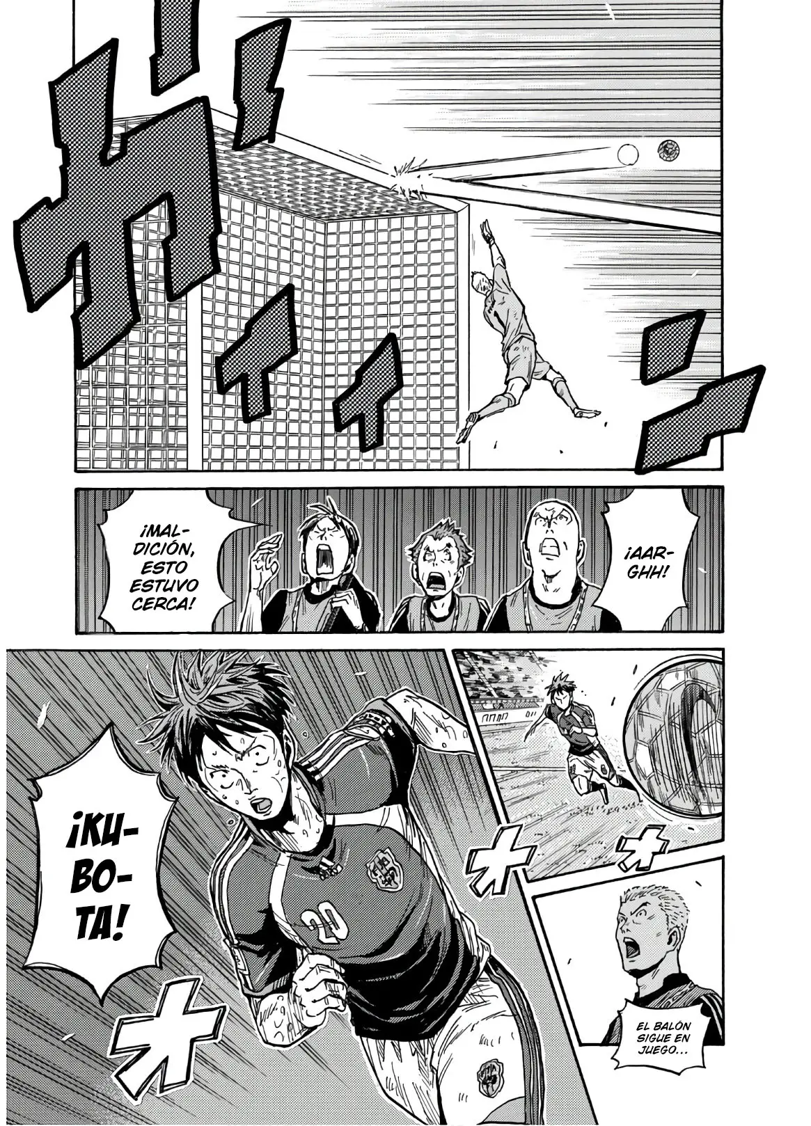 Giant Killing capítulo 543, página 12