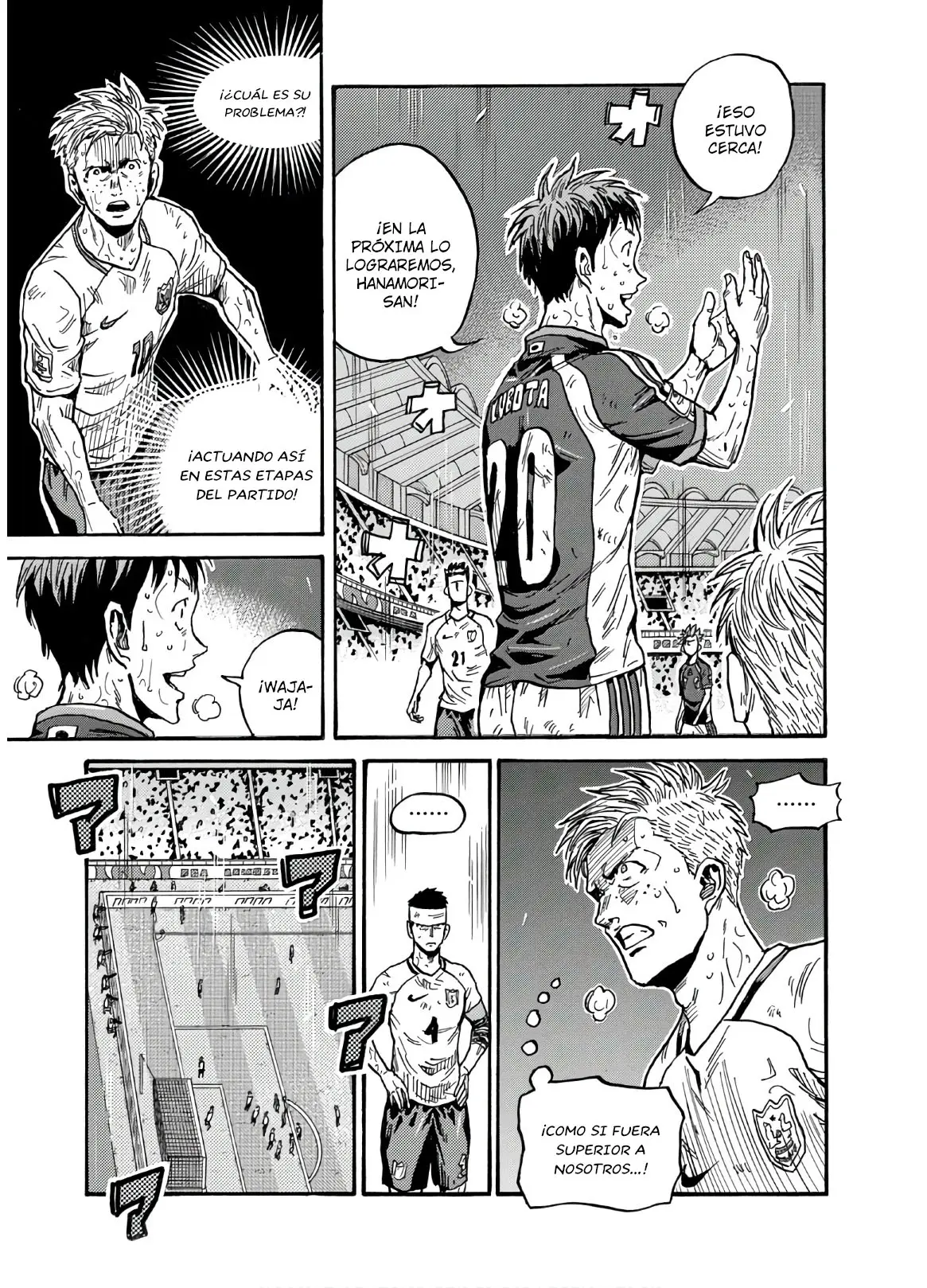 Giant Killing capítulo 543, página 14